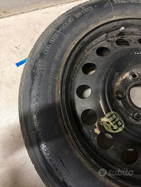 Ruota di scorta originale Bmw 17” -135/90R17-5x120