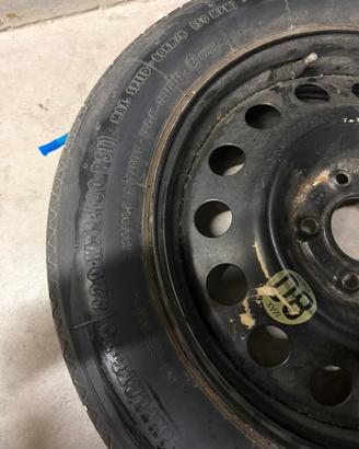 Ruota di scorta originale Bmw 17” -135/90R17-5x120