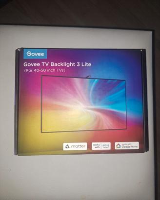 Govee LED TV retroilluminazione con telecamera