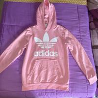 FELPA CON CAPPUCCIO ADIDAS