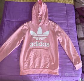FELPA CON CAPPUCCIO ADIDAS