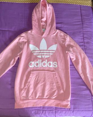 FELPA CON CAPPUCCIO ADIDAS