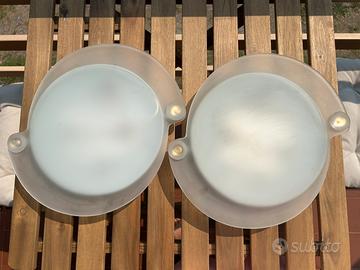 Coppia di Plafoniere, Lampade, lampadari anni ‘80