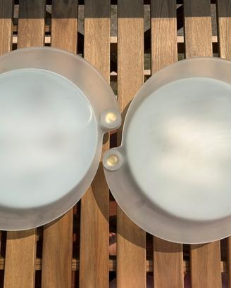 Coppia di Plafoniere, Lampade, lampadari anni ‘80