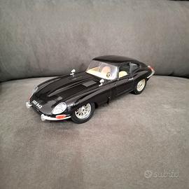 Jaguar E Type 1/18 Nera Diabolik Bburago rara Dk
