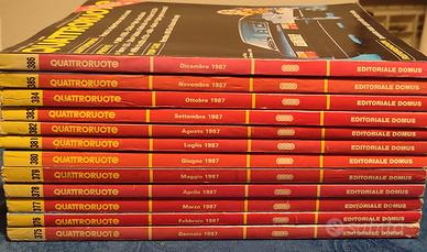 Quattroruote 1987 annata completa