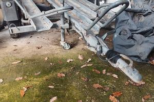 carrello porta moto 3 posti