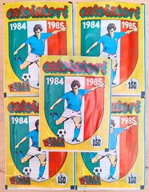 Figurine Calciatori Edis 1984/85 5 Bustine 