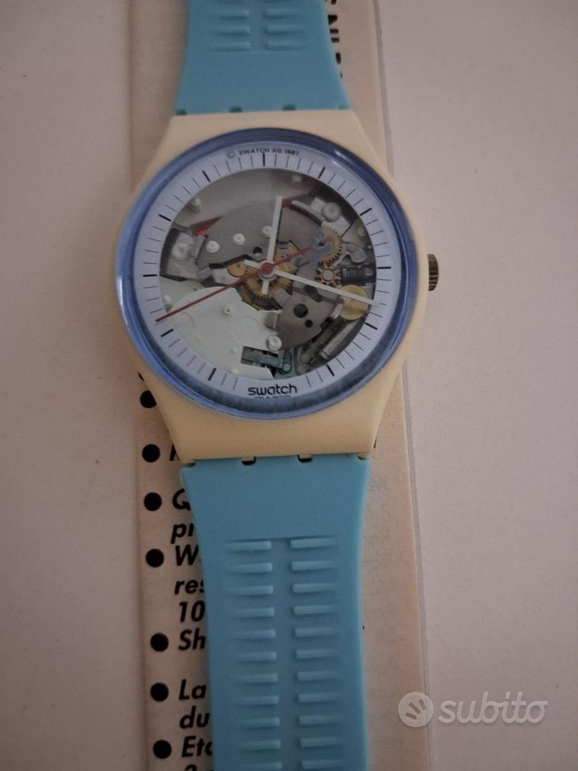 Swatch White Knight GW110 1988 Raro Vintage - Collezionismo In 
