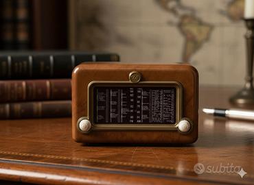 Radiolina d’epoca in miniatura (sigillata)