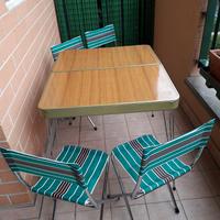 Tavolino picnic vintage