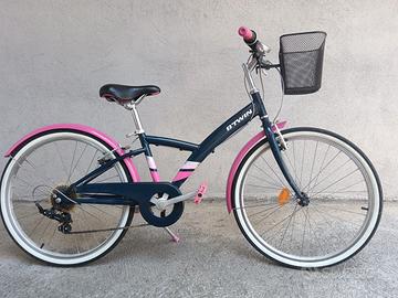 Bicicletta ragazza BTWIN ruote  24 pollici