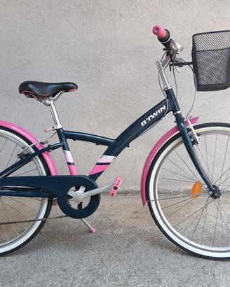 Bicicletta ragazza BTWIN ruote  24 pollici