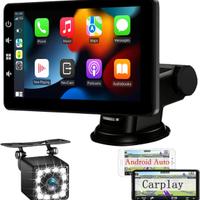 Schermo 7 auto CarPlay Android Auto retrocamera