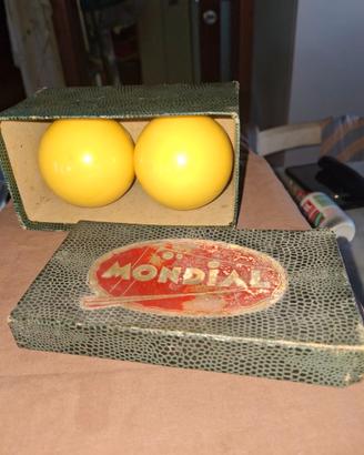 Set vintage di bilie da biliardo Mondial