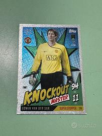 Carta Edwin Van Der Sar serie UCL