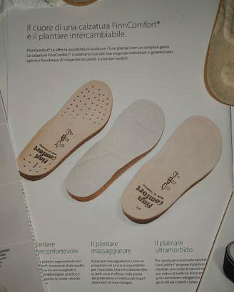 4 paia di plantari Finn Comfort n. 38 nuovi