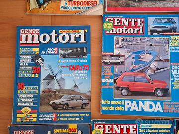 Riviste Gente Motori in blocco o separate vari ann