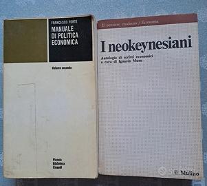 N.2 libri vintage di Economia politica