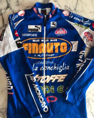 Giacca ciclismo Giordana felpata  +calzamaglia