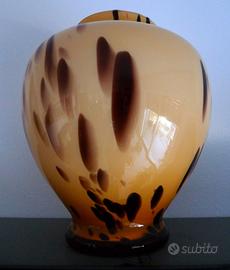 Vaso in vetro di Murano Callas effetto tartaruga