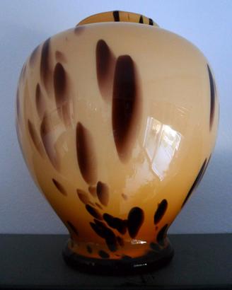 Vaso in vetro di Murano Callas effetto tartaruga