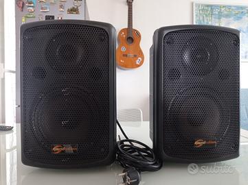 casse amplificate x karaoke o simili