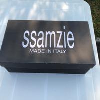 SSAMZIE scarpe nere n.39 Made in Italy