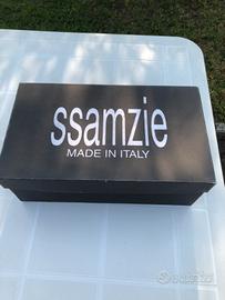 SSAMZIE scarpe nere n.39 Made in Italy