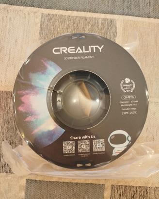 CR PETG Creality blu trasparente-bobina stampa 3D