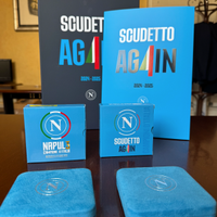 Napoli Scudetto - Folder Medaglia 2023 e 2025