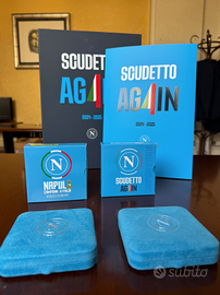 Napoli Scudetto - Folder Medaglia 2023 e 2025