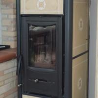 Stufa a Legna Dal Zotto ceramica 6kW