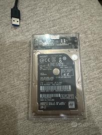 Hard disk con custodia usb3 da 1 tb 500 gb 250 gb