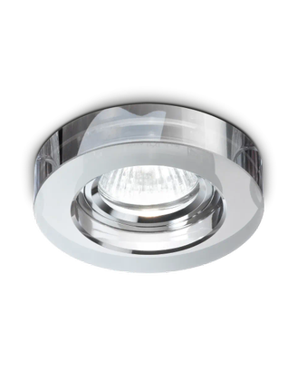 IDEAL LUX FARETTO A INCASSO BLUES ROUND CRISTALLO