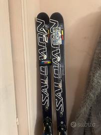 SALOMON - 2 paia di sci da gara