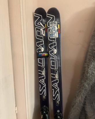 SALOMON - 2 paia di sci da gara 183cm