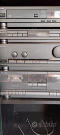 impianto stereo con mobiletto