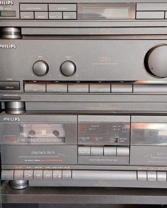 impianto stereo con mobiletto