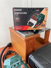 Levigatrice da banco più Seghetto alt