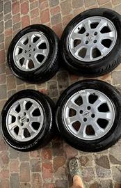 TRENO GOMME SEMINUOVE COMPRESE DI CERCHOINI