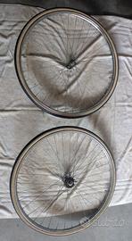 Cerchi completi bici d'epoca
