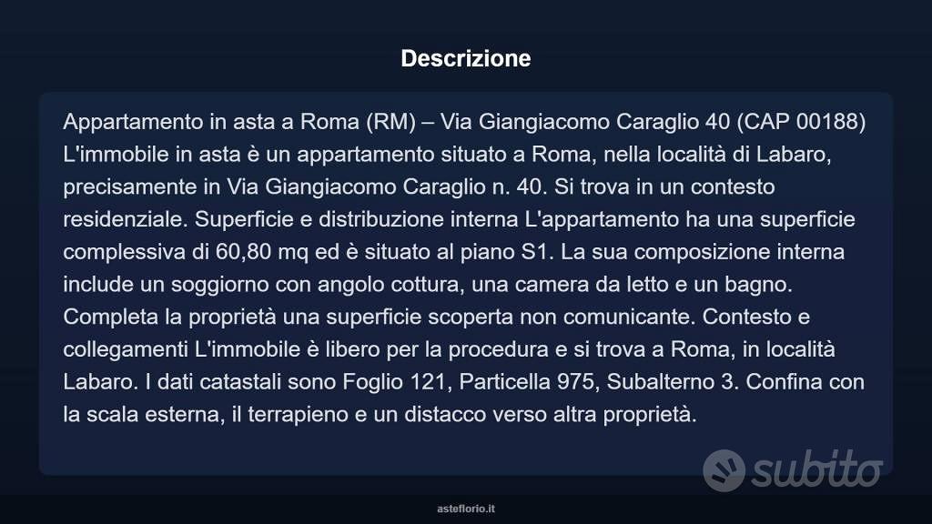 Appartamento – Roma, Labaro, Municipio Roma XV - Vista 5