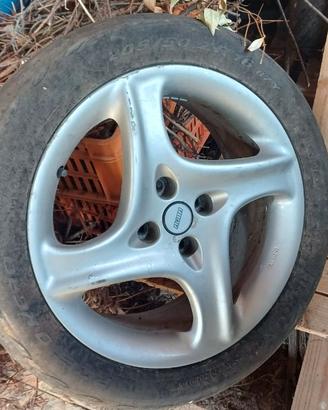 Coppia 2 Cerchi in lega originali Fiat 16 pollici