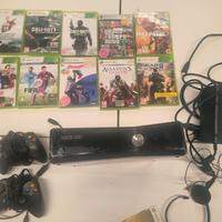 XBOX 360 + 2 CONTROLER + GIOCHI