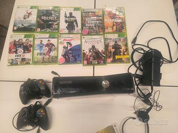 XBOX 360 + 2 CONTROLER + GIOCHI