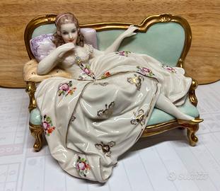 Fabris Porcelain "Lady on the Sofa"