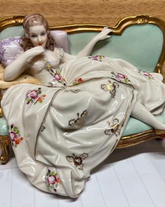 Fabris Porcelain "Lady on the Sofa"