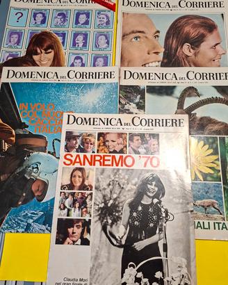 10 rivista La Domenica del Corriere 1970