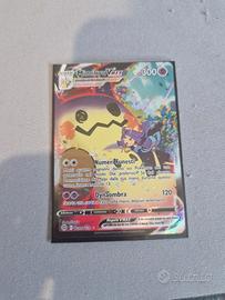 Carta Pokemon Mimikyu VMAX TG17/TG30 Astri Lucenti